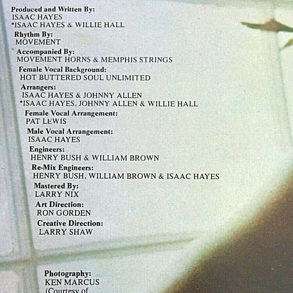 Vintage Vinyl LP Isaac Hayes Joy Stax Records Import Shaft Soul Album 2325 -111 - Picture 9 of 16